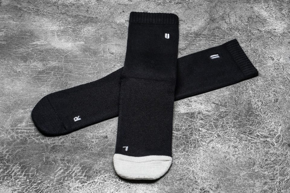 NOBULL Crew Sock Black Arctic