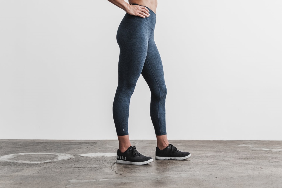 NOBULL High-Rise 7/8 Tight (Matte) Midnight