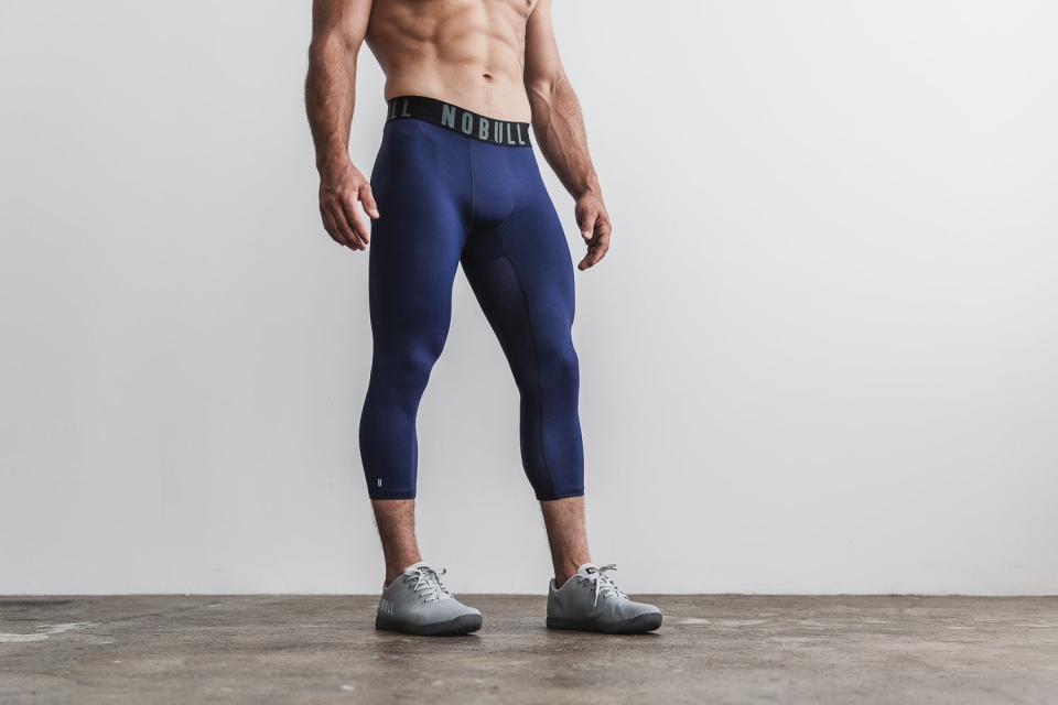 NOBULL Men's 3/4 Compression Tight Deep