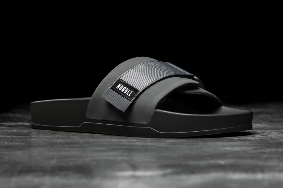 NOBULL Men's Adjustable Slide Dark