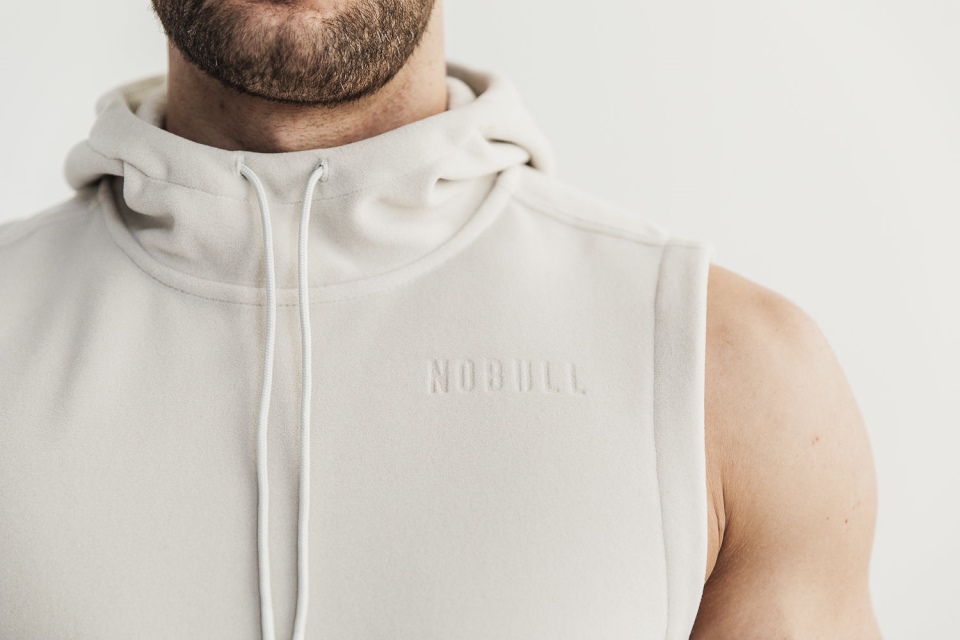 NOBULL Men's Arctic Sleeveless Pullover Moonstruck