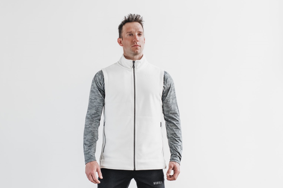 NOBULL Men's Arctic Vest White