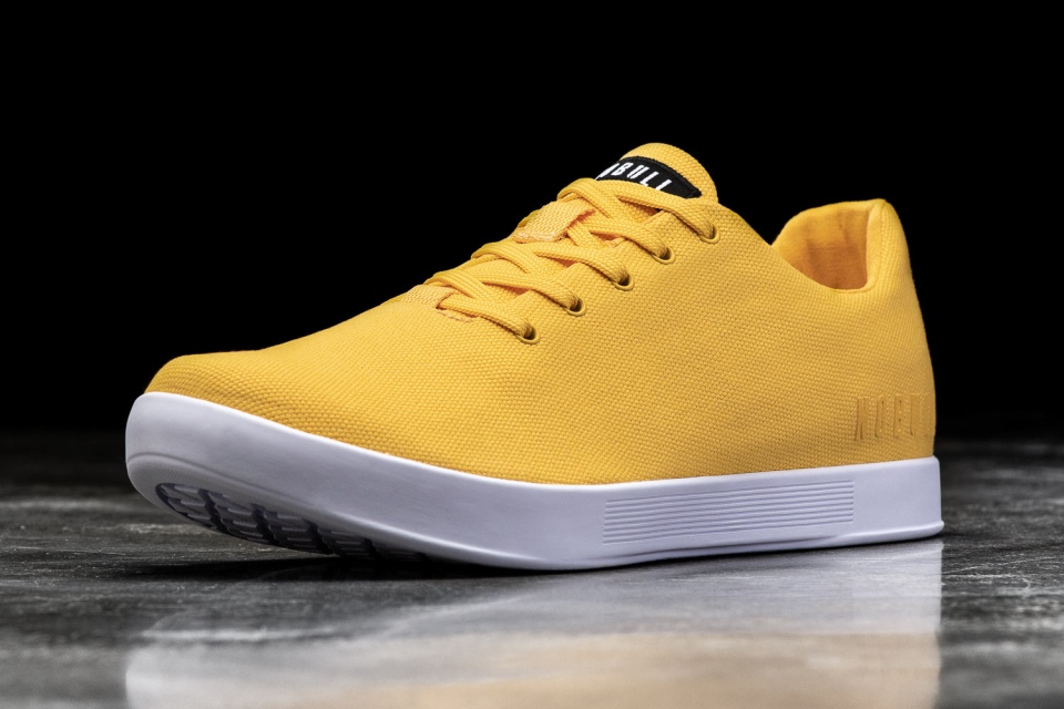 NOBULL Men's Canvas Trainer Canary