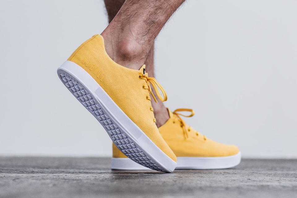 NOBULL Men's Canvas Trainer Canary