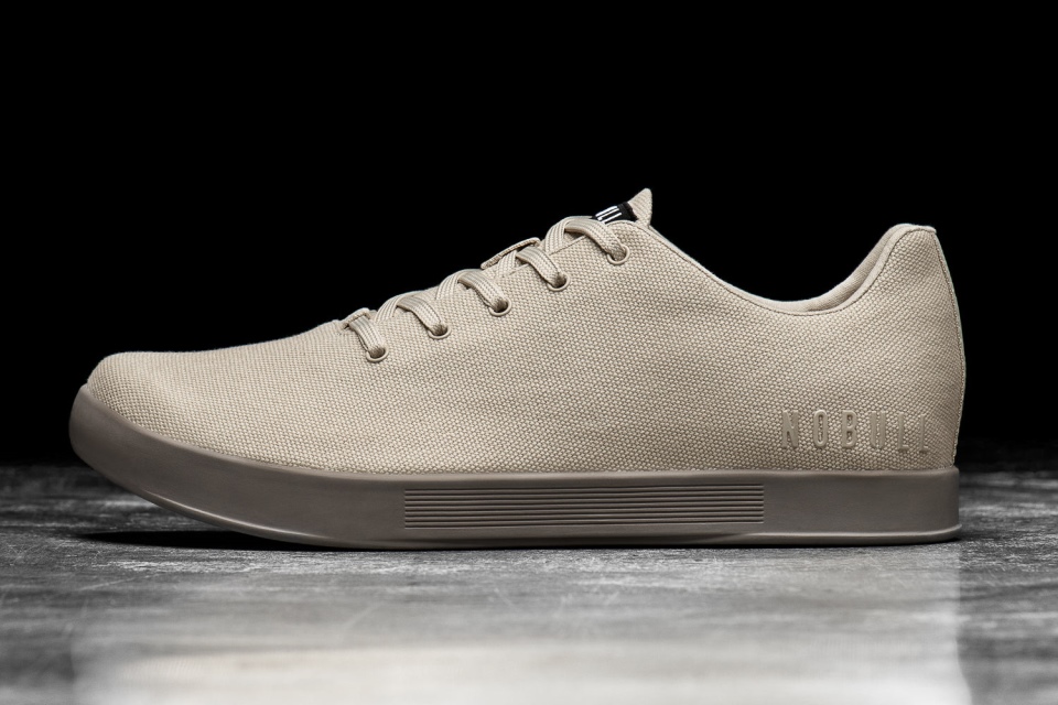 NOBULL Men's Canvas Trainer Oat