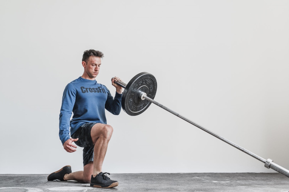 NOBULL Men's Crossfit Crew Sweatshirt Navy