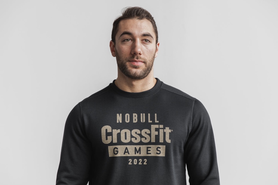 NOBULL Men's Crossfit Games 2022 Crew Sweatshirt Black
