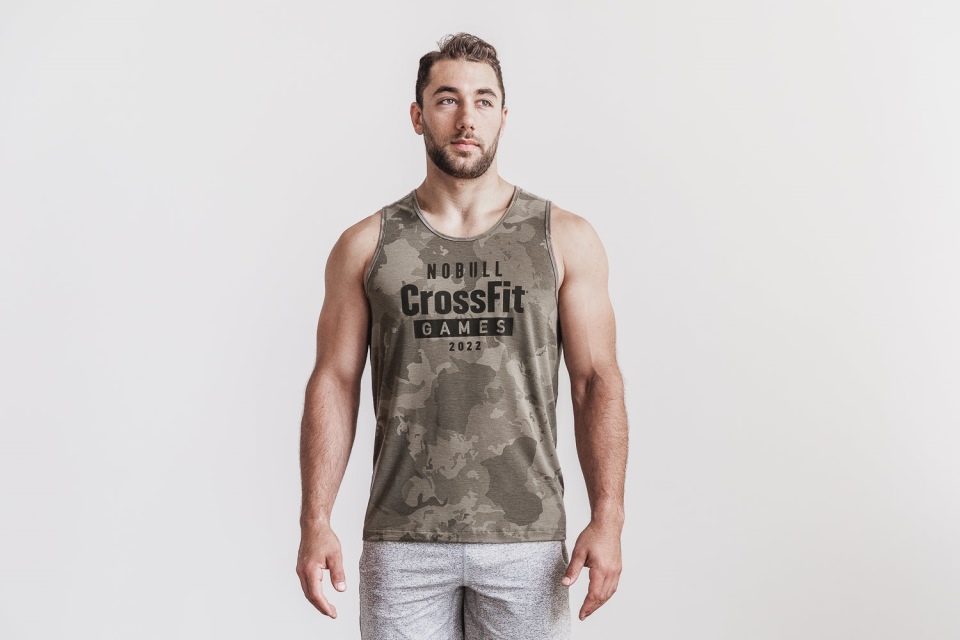 NOBULL Men's Crossfit Games 2022 Tank Rock