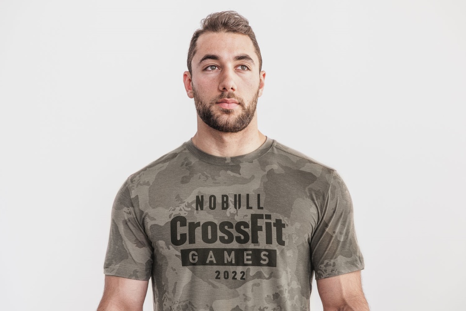 NOBULL Men's Crossfit Games 2022 Tee Rock