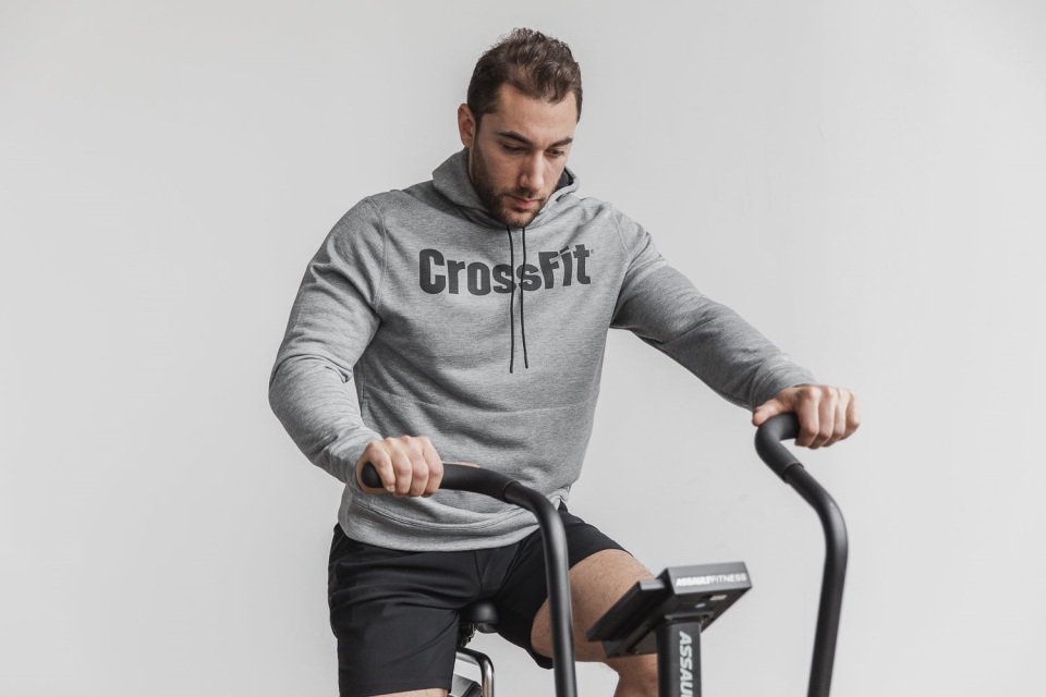 NOBULL Men's Crossfit Hoodie Grey