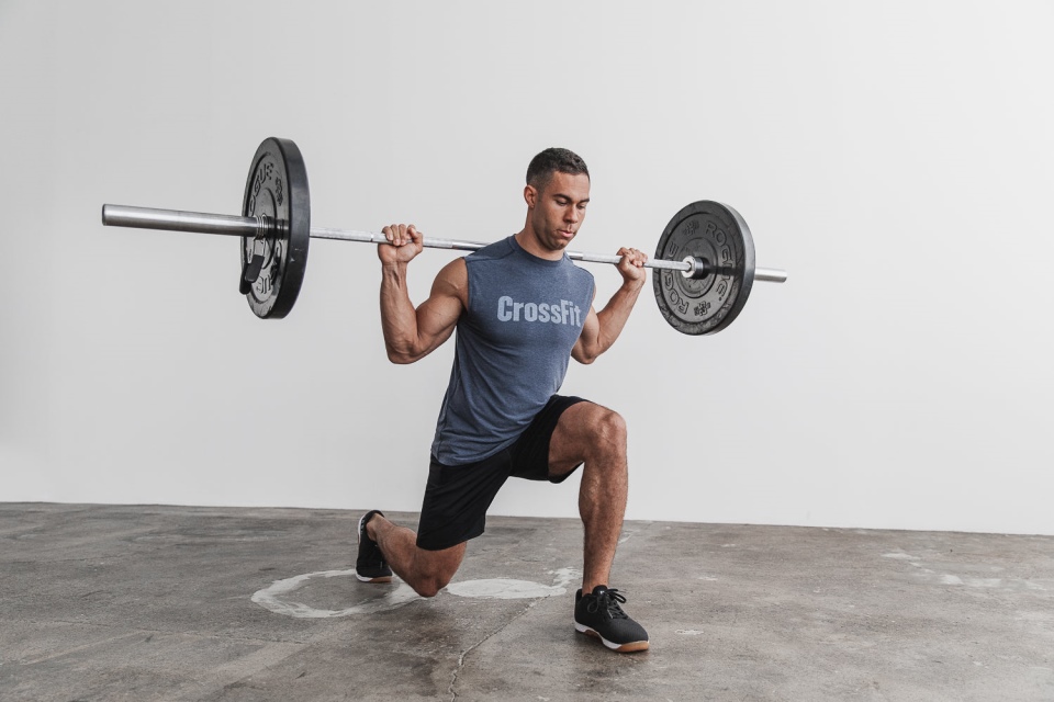 NOBULL Men's Crossfit Sleeveless Tee Navy