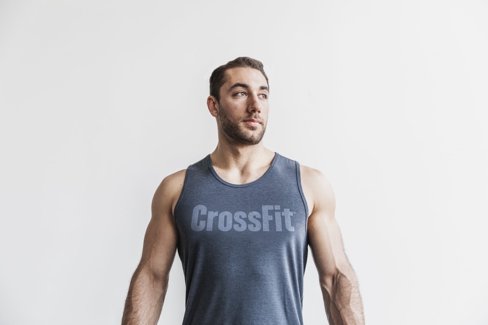 NOBULL Men's Crossfit Tank Navy