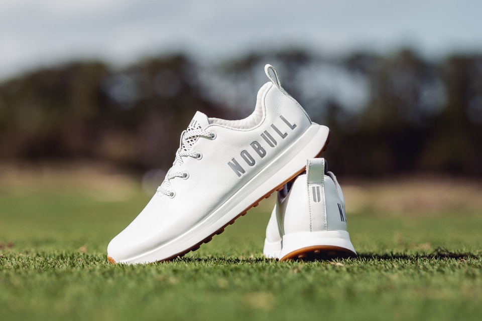 NOBULL Men's Golf Shoe White