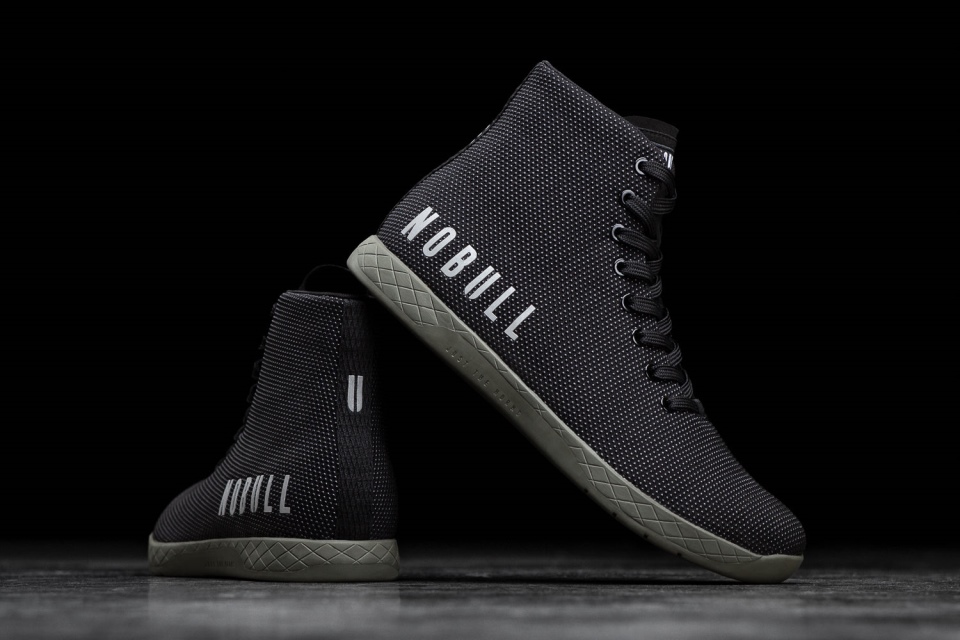 NOBULL Men's High-Top Trainer Black Ivy