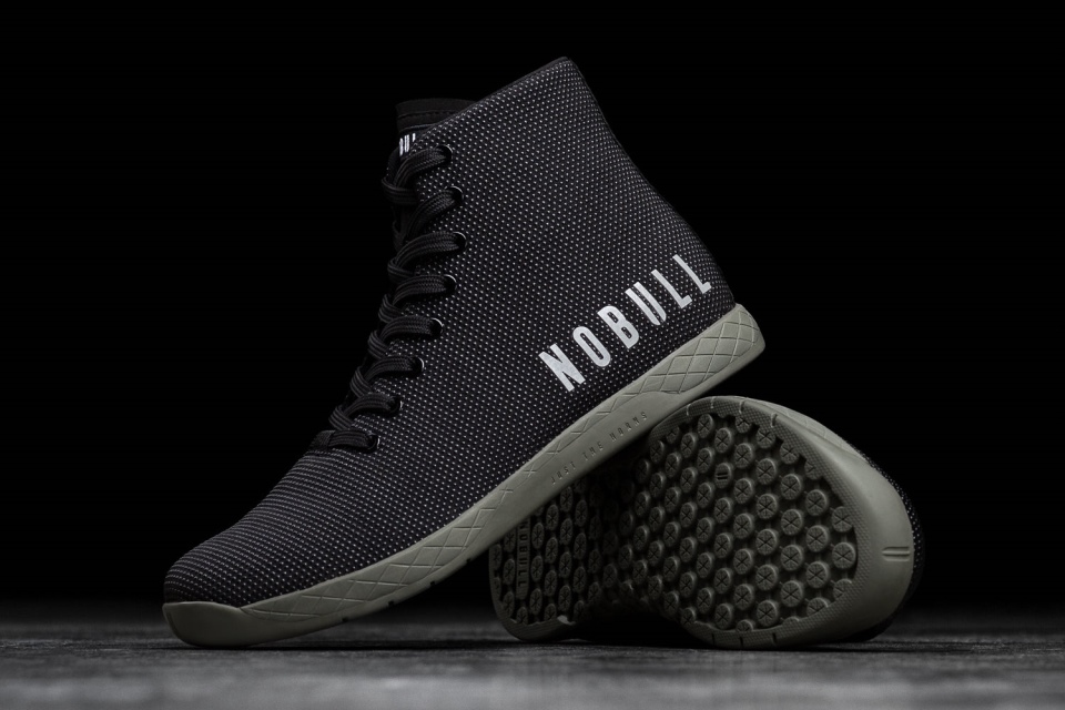 NOBULL Men's High-Top Trainer Black Ivy