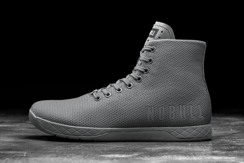 NOBULL Men's High-Top Trainer Dark Grey