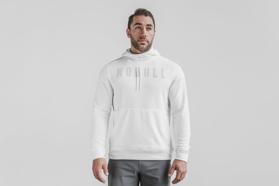 NOBULL Men's Hoodie White