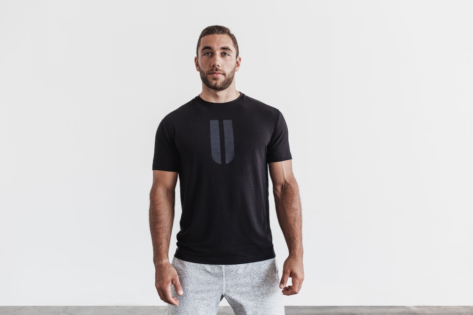 NOBULL Men's Horns Tee Black