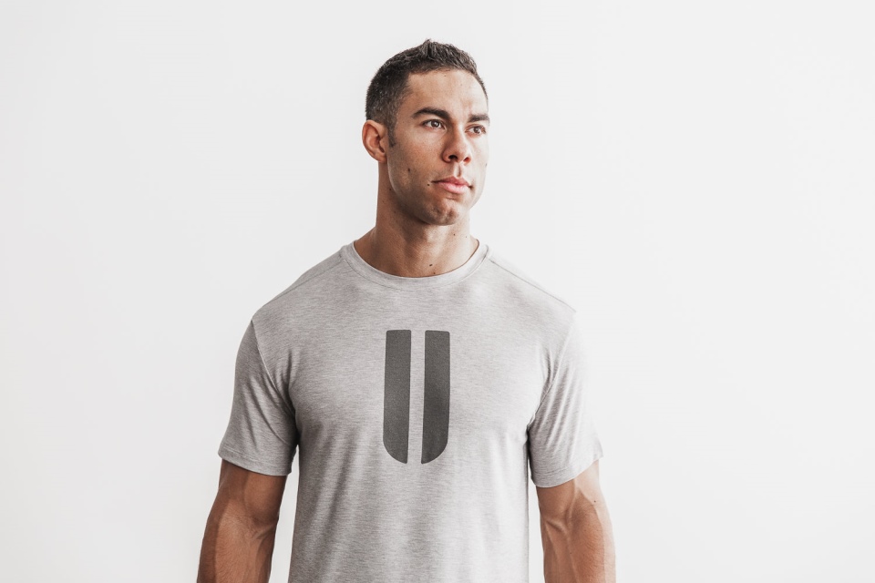 NOBULL Men's Horns Tee Light