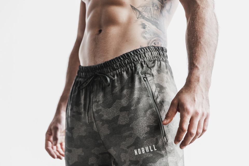 NOBULL Men's Jogger (Camo) Charcoal