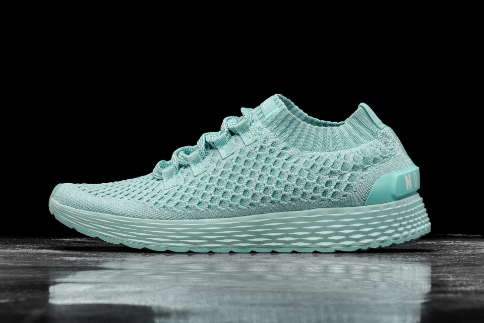 NOBULL Men's Knit Runner Bright Aqua