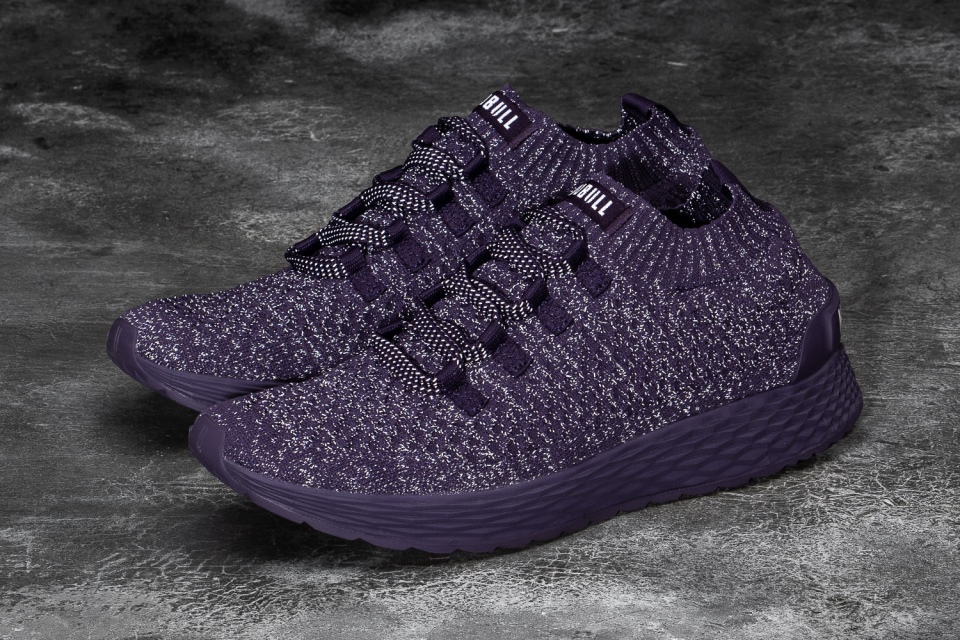 NOBULL Men's Knit Runner Plum