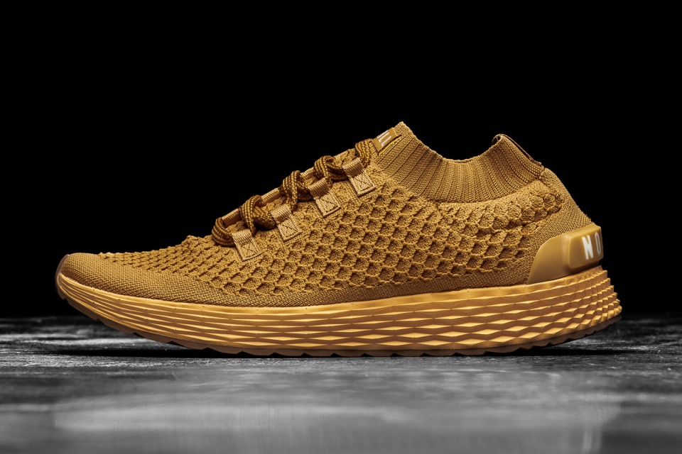 NOBULL Men's Knit Runner Wheat