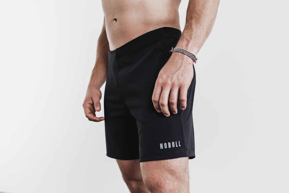 NOBULL Men's Lightweight Short 7" Black