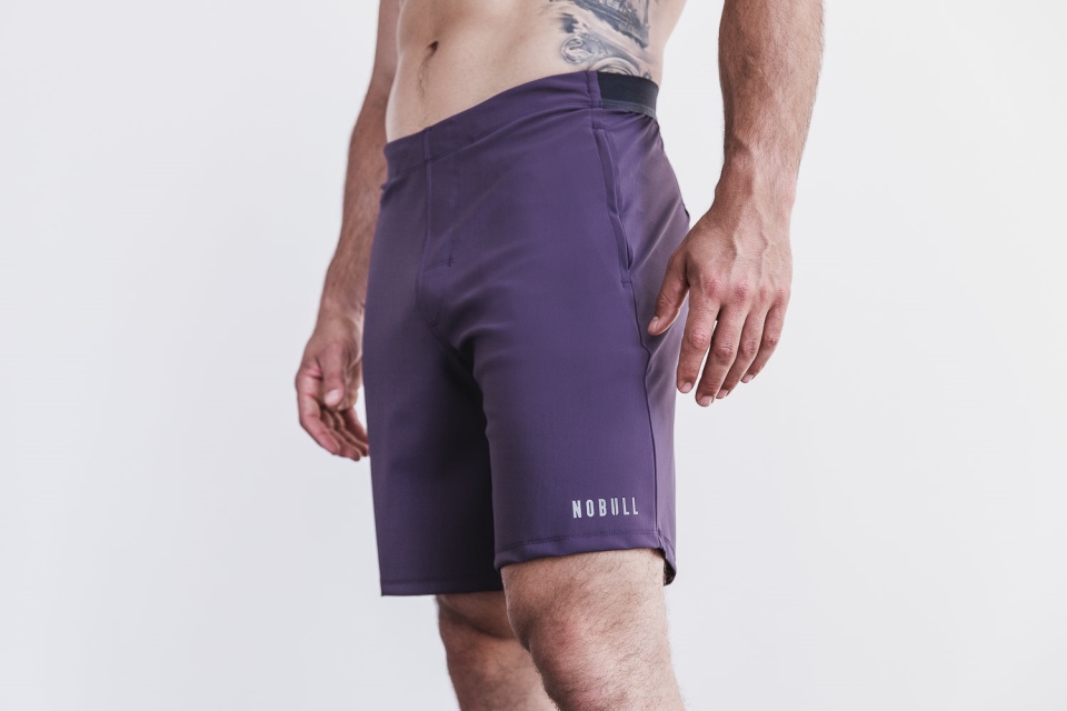 NOBULL Men's Lightweight Short 9" Dark Purple