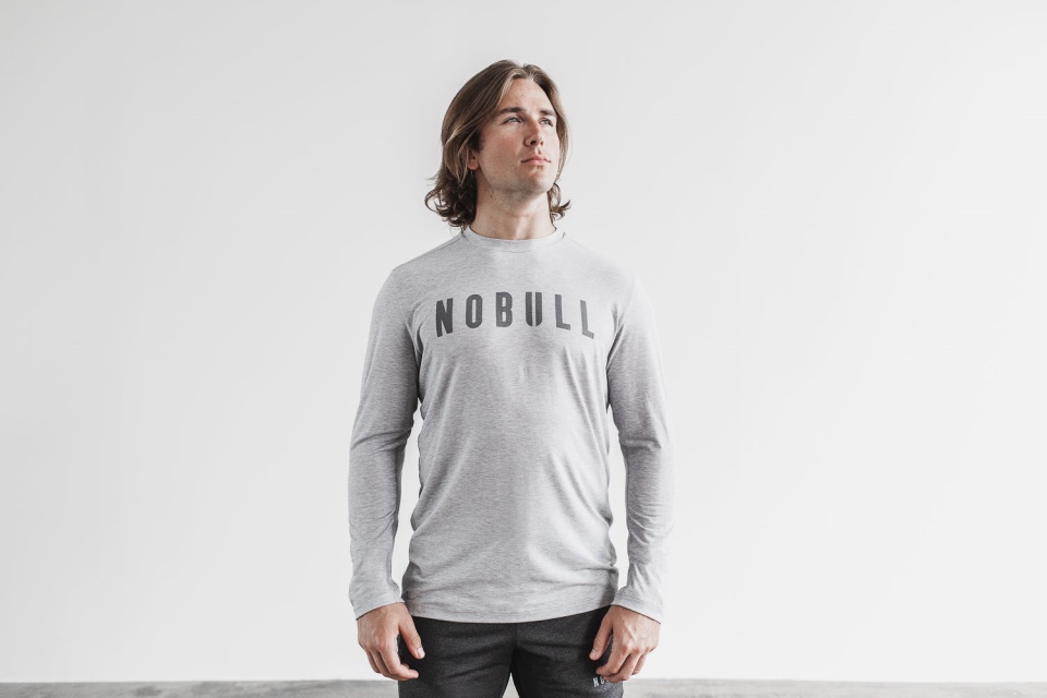 NOBULL Men's Long Sleeve Tee Light