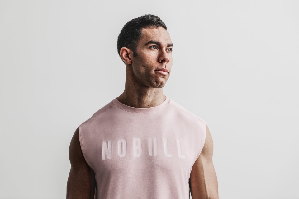 NOBULL Men's Sleeveless Tee (Seasonal Colors) Dusty