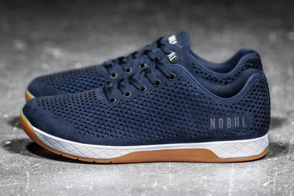 NOBULL Men's Suede Trainer Navy