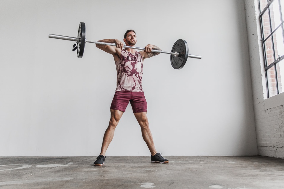 NOBULL Men's Tank (Tie-Dye) Dusty