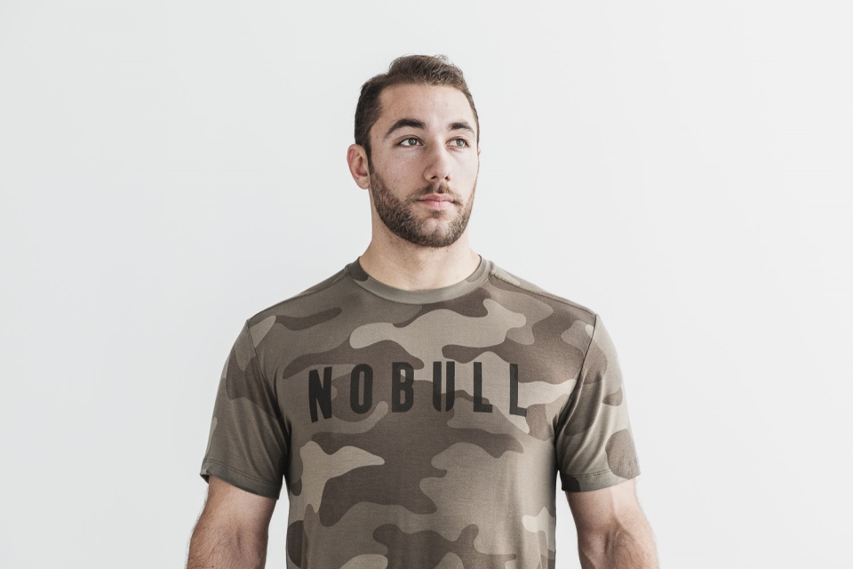 NOBULL Men's Tee (Camo) Dark