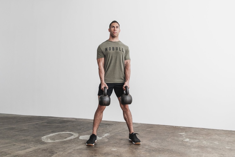 NOBULL Men's Tee (Classic Colors) Army