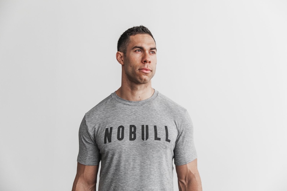 NOBULL Men's Tee (Classic Colors) Grey