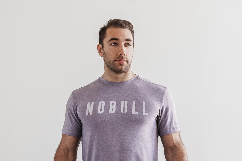 NOBULL Men's Tee (Seasonal Colors) Lavender