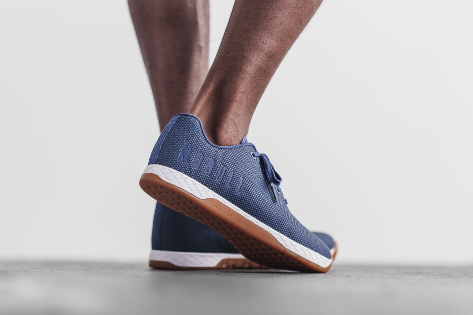 NOBULL Men's Trainer Indigo White Gum