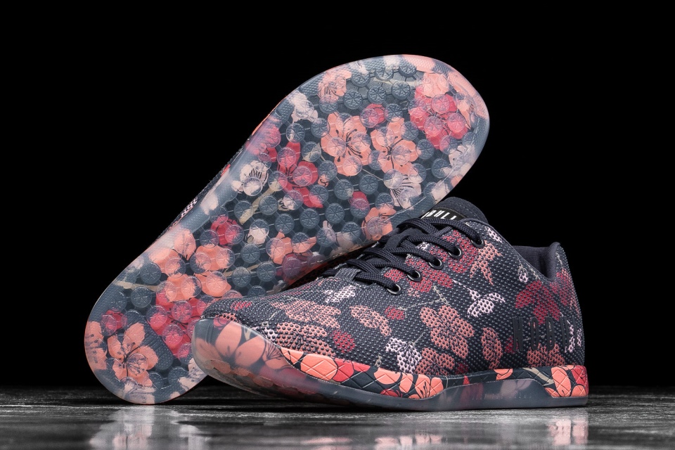 NOBULL Men's Trainer Navy Cherry Blossom