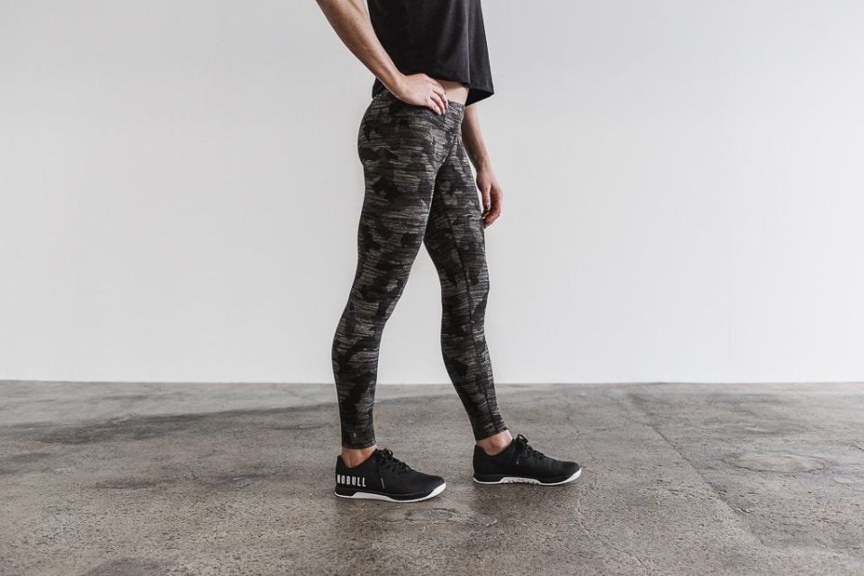 NOBULL Mid-Rise Tight (Melange) Dark