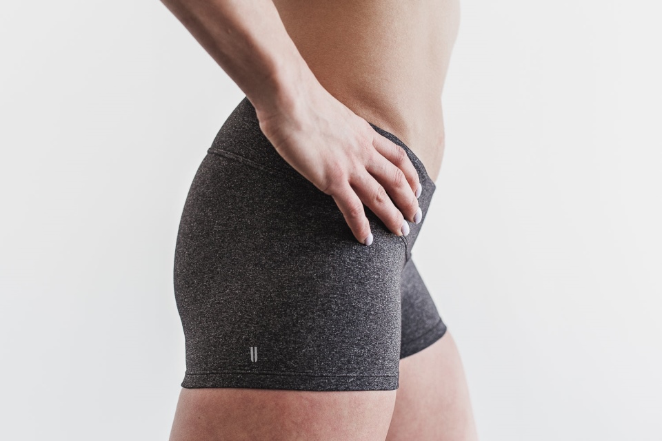 NOBULL Short 2" (Heather) Charcoal