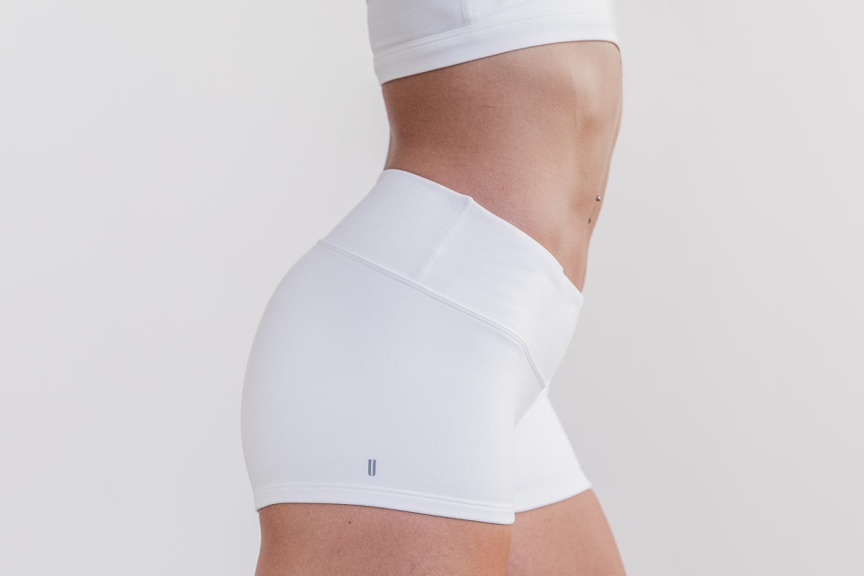 NOBULL Short 2" (Matte) White