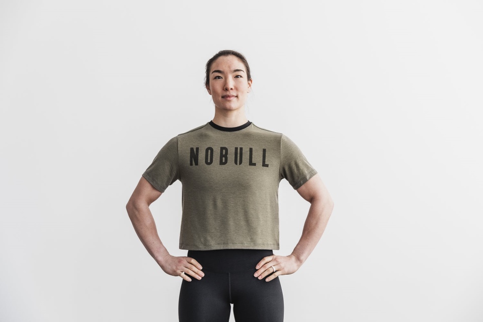 NOBULL Women's Boxy Tee Army