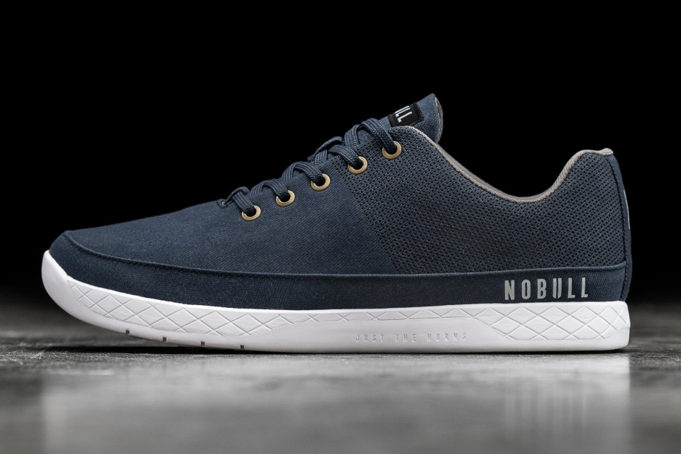 NOBULL Women's Canvas Trainer Dark Denim