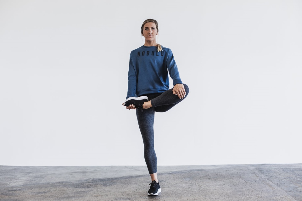 NOBULL Women's Crew Sweatshirt Navy