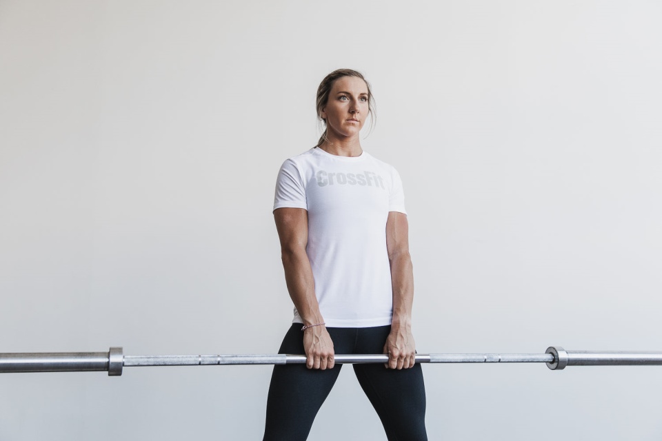 NOBULL Women's Crossfit Tee White