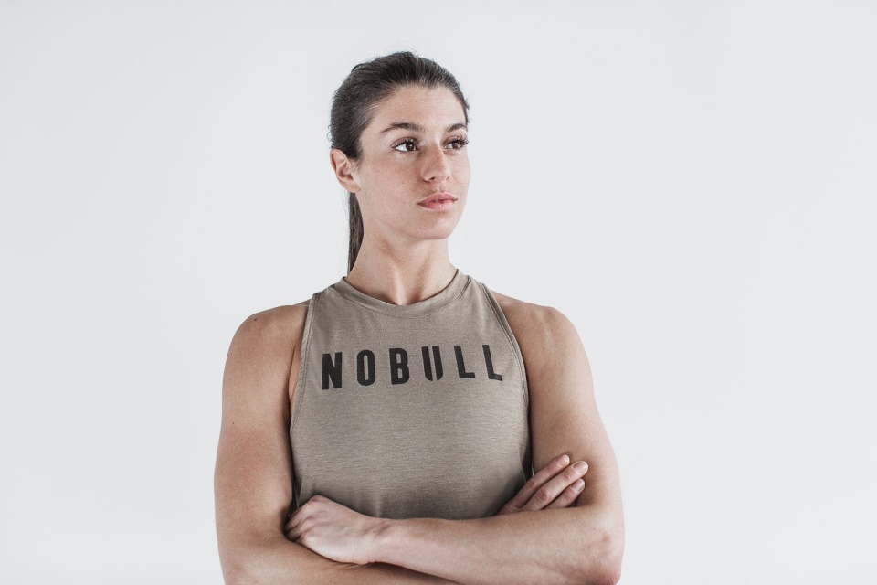 NOBULL Women's High-Neck Tank (Classic Color) Fallen Rock