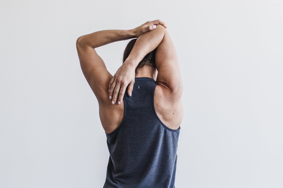 NOBULL Women's High-Neck Tank (Classic Colors) Navy