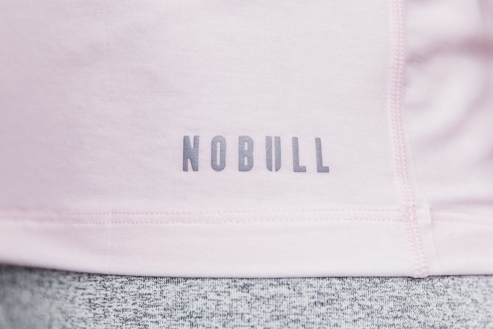 NOBULL Women's High-Neck Tank (Seasonal Color) Blush