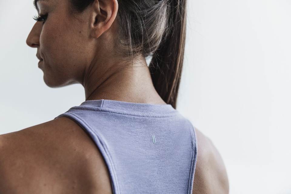 NOBULL Women's High-Neck Tank (Seasonal Colors) Lavender